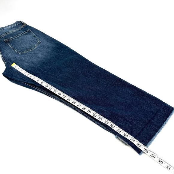 Kancan Finley High-Rise Straight Leg Jeans Relaxed Fit Women’s Size 13/30 Preppy - Picture 9 of 9